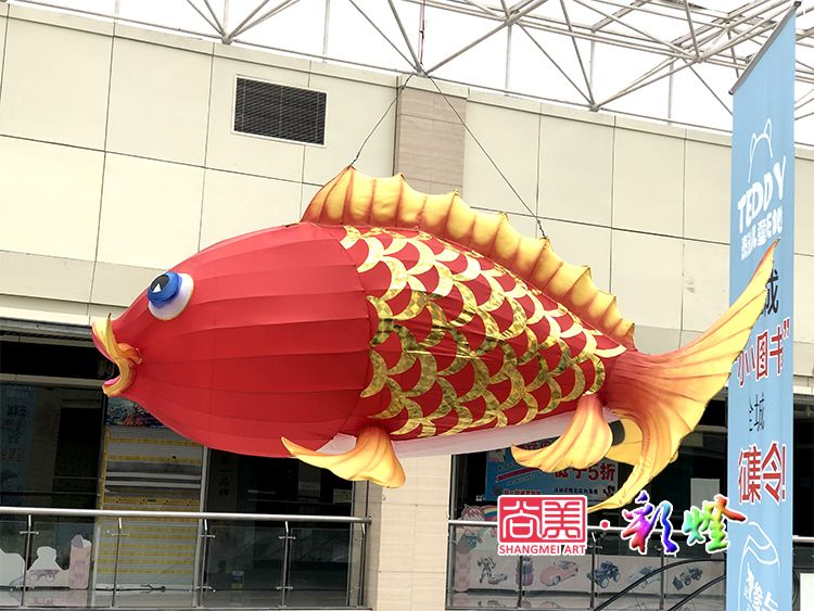 商業(yè)美陳如何創(chuàng)新？彩燈花燈做美陳也是一種不錯的選擇